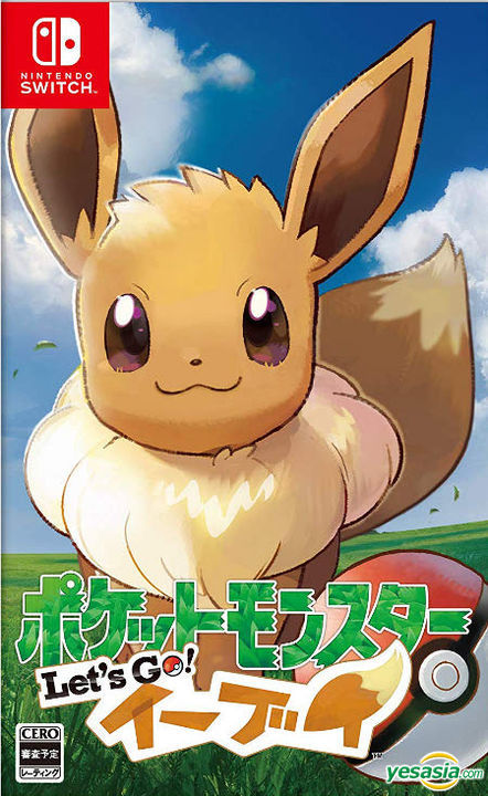 Yesasia Pokemon Let S Go Eevee Japan Version Nintendo Nintendo Nintendo Switch Games Free Shipping