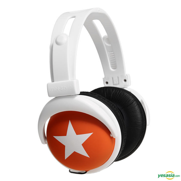 YESASIA mixstyle (StarOrange) Stereo Headphones mixstyle