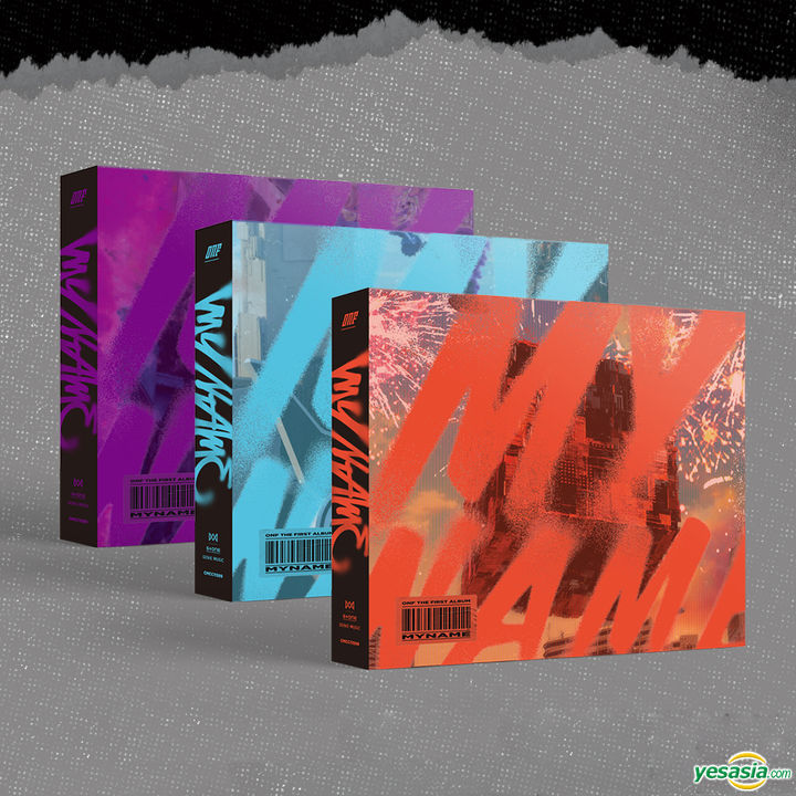 Yesasia 関連商品 Onf Vol 1 Onf My Name A B C Version 3 Posters In Tube A B C Version Cd Onf 韓国の音楽cd 無料配送