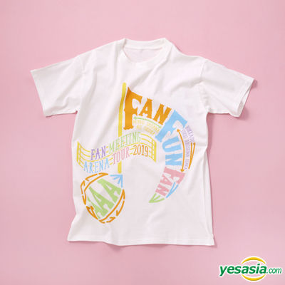 Yesasia a Fan Meeting Arena Tour 19 Fan Fun Fan T Shirt M Photo Poster Groups a Avex Group Free Shipping