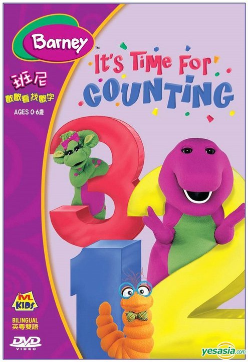 YESASIA: Barney - It's Time For Couting (DVD) (Hong Kong Version) DVD ...
