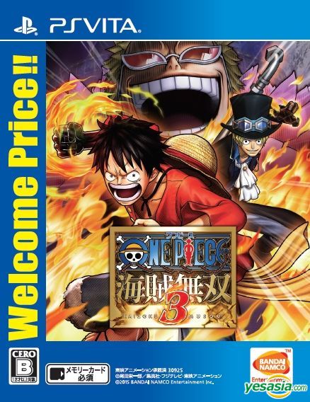 Yesasia One Piece Kaizoku Musou 3 Bargain Edition Japan Version Bandai Namco Games Bandai Namco Games Playstation Vita Games Free Shipping North America Site yesasia