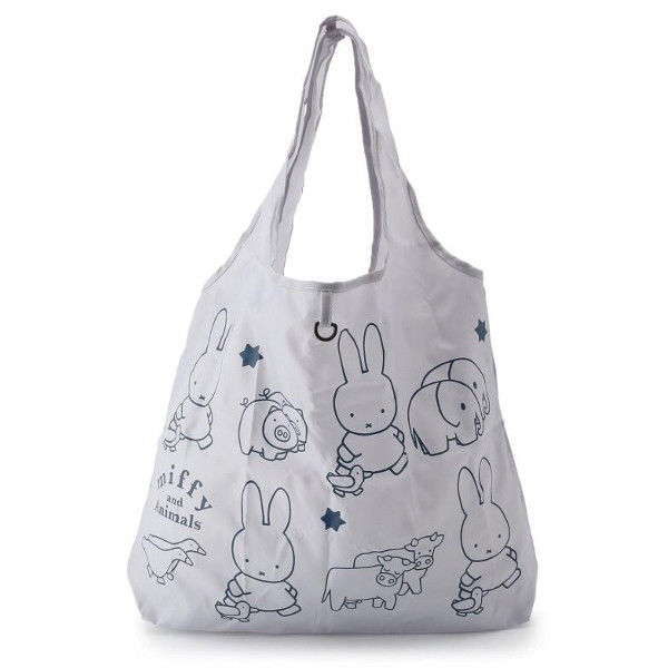 Yesasia Miffy Eco Shopping Bag With Pouch White Its Demo Lifestyle Gifts Free Shipping