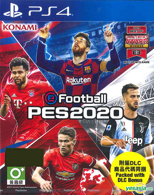 YESASIA : eFootball Pro Evolution Soccer 2020 (亞洲中英文版  