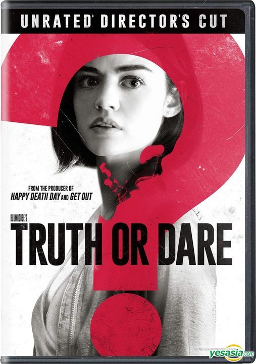 YESASIA Truth or Dare (2018) (DVD) (Unrated Director's Cut) (US