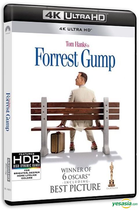 Yesasia Forrest Gump 1994 4k Ultra Hd Blu Ray Hong Kong Version Blu Ray Robin Wright Gary Sinise Intercontinental Video Hk Western World Movies Videos Free Shipping