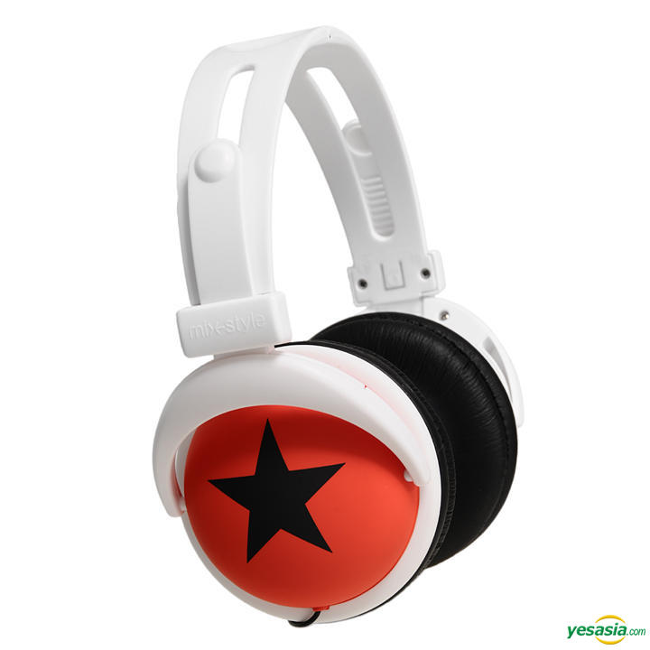 YESASIA mixstyle (StarRed) Stereo Headphones mixstyle Lifestyle