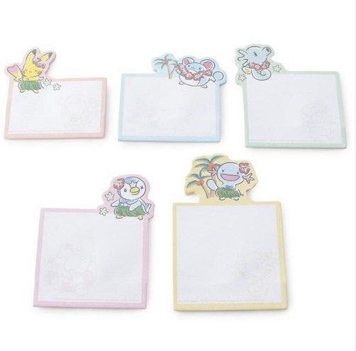 Yesasia Its Demo ボックス付箋 ポケモン アロハ柄 ライフスタイル ギフト 無料配送 北米サイト