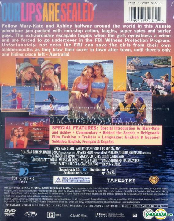 YESASIA Our Lips Are Sealed (DVD) (US Version) DVD MaryKate Olsen