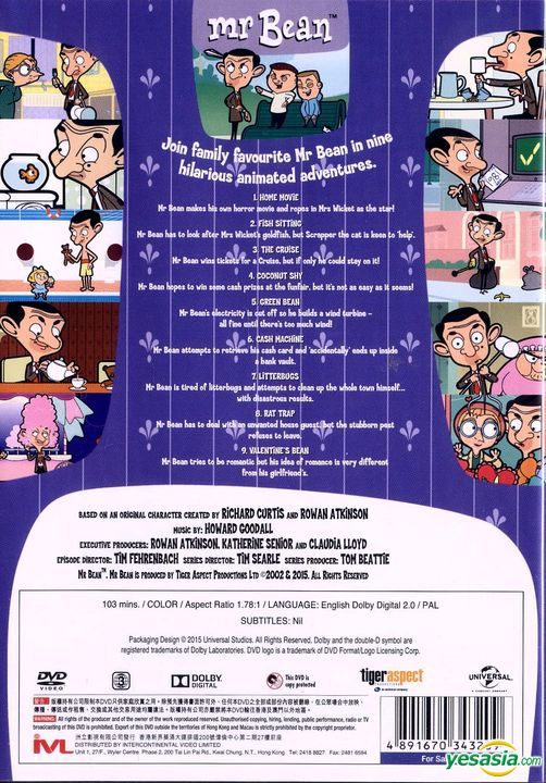Yesasia Mr Bean The Animated Series Vol 1 Dvd Rowan Atkinson 中国語のアニメ 無料配送 北米サイト