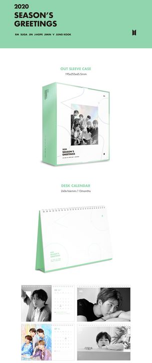 YESASIA: BTS 2020 Season's Greetings DVD,PHOTO/POSTER,MALE STARS