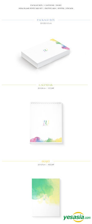 Yesasia Iu 18 Calendar 女性アーティスト 写真集 ポスター カレンダー ギフト Iu イ ジウン 無料配送