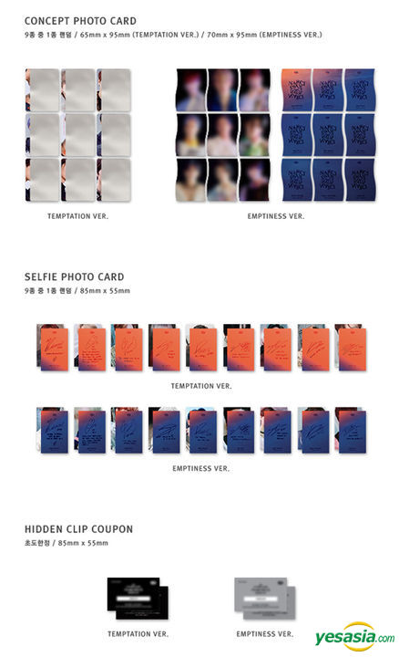 Yesasia Sf9 Mini Album Vol 6 Narcissus Temptation Version Cd Sf9 韓国の音楽cd 無料配送