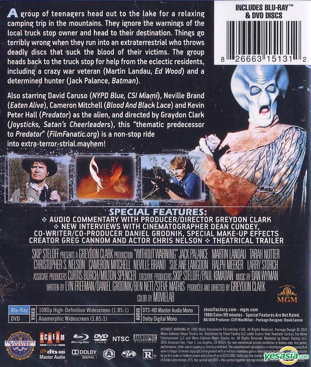 Yesasia Without Warning 1980 Blu Ray Dvd Combo Us Version
